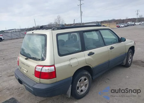 2001 Subaru Forester L z USA, uszkodzony, nr VIN JF1SF63581G757700